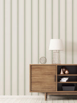 Next Galerie Green Spring Blossom Stripe Wallpaper Sample A4- Buy online at McGrocer
