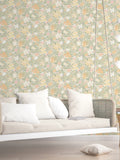 Galerie Green Sommarang wallpaper sample A4 - British product