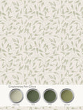 Laurence Llewelyn-Bowen Tit Willow tree leaf wallpaper sample A4 - British product