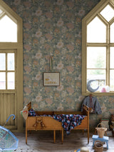 Next Galerie Pink Sommarang 2 Floral Print A4 Wallpaper Sample- Buy online at McGrocer