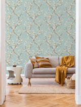Next Galerie Green Spring Blossom Tree Wallpaper Sample A4- Buy online at McGrocer