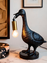 Next Rockett St George Black Duck Table Lamp- Buy online at McGrocer