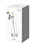 Anton Studio Designs Clear Small York Vase ONE - British product