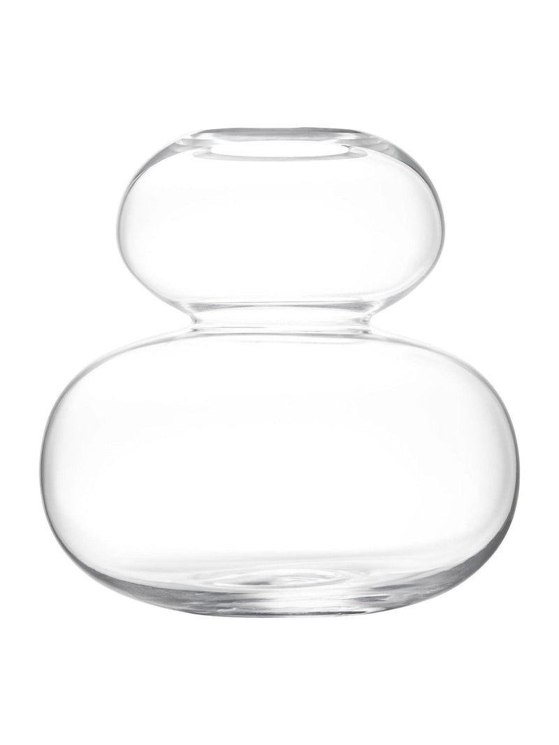 Anton Studio Designs Clear Eclipse glass vase Size ONE - British product