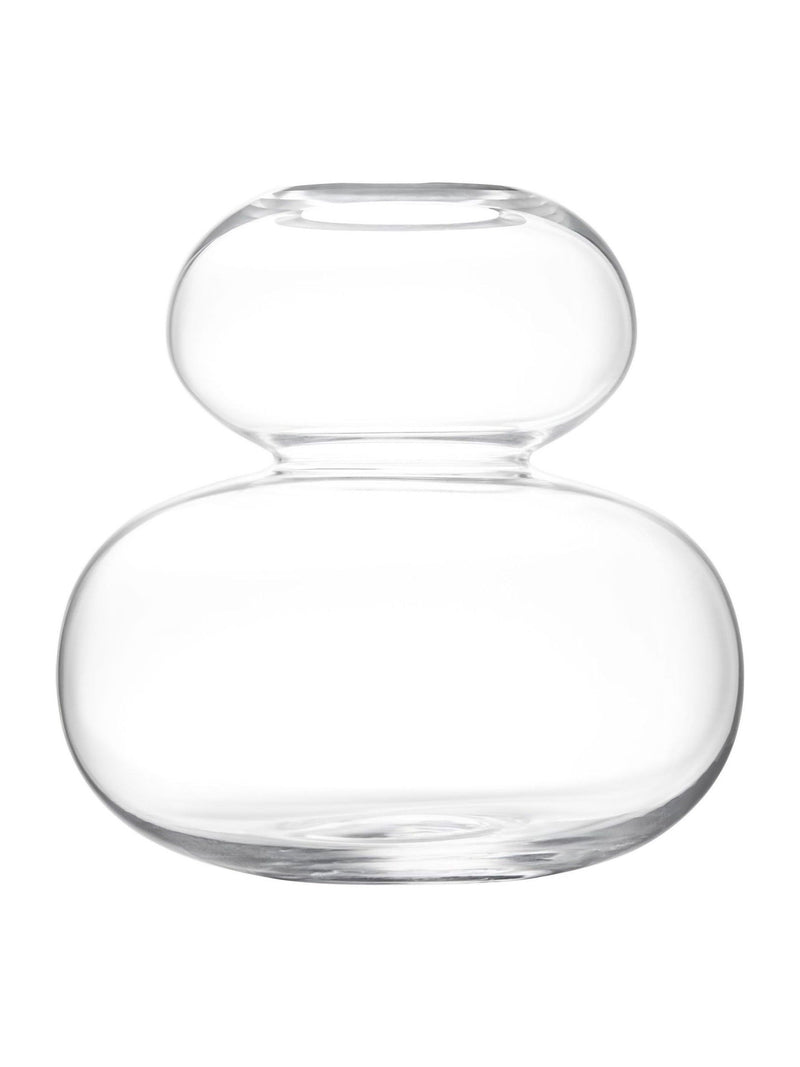 Anton Studio Designs Clear Eclipse glass vase Size ONE - British product