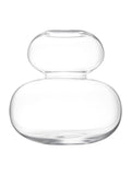 Anton Studio Designs Clear Eclipse glass vase Size ONE - British product