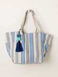 FatFace blue stripe tote bag, UK version