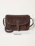 FatFace Pixie chocolate brown cross-body bag (British brand)
