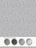 Laurence Llewelyn-Bowen wallpaper Tit Willow silver grey 10m (British brand)
