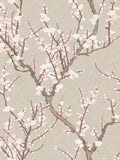 Galerie Bronze Brown Spring Blossom wallpaper 10M - British product