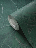 Galerie Green Welcome Home Tree Leaf wallpaper 10m - British product