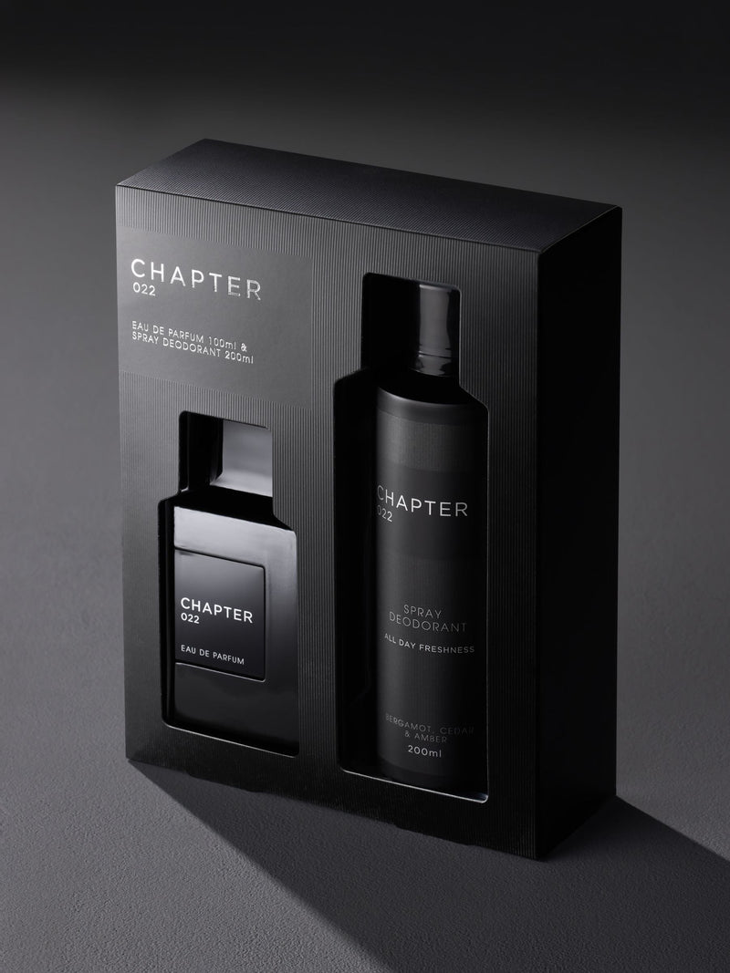 Chapter 022 fragrance gift set 100ml and 200ml - British product
