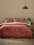 Catherine Lansfield Burnt Orange Enchanted Twilight Animal Duvet Cover Set
