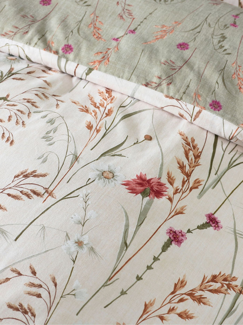 Catherine Lansfield Grasmere Floral Brushed Cotton Duvet Set - British product