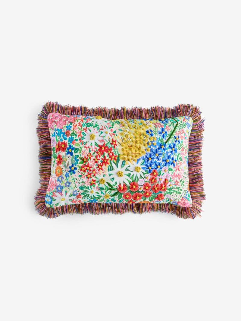 Lucy Tiffney floral cushion 30x50cm (British brand)