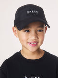 Baker by Ted Baker black baseball cap with neoprene logo - British product