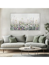 Next Art Marketing Multicoloured Floral Cascade Wall Art 3cm x 71cm x 121cm- Buy online at McGrocer