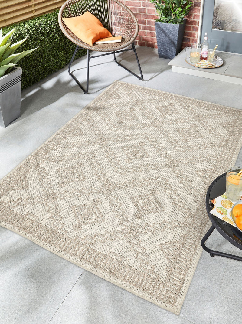Origin Rugs Cream Atlas Diamond Rug