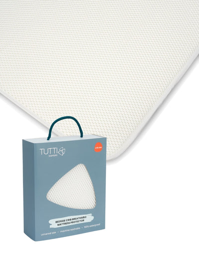 Next Tutti Bambini White Bedside Crib Breathable Mattress Protector for Cot- Buy online at McGrocer