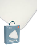 Tutti Bambini White Bedside Crib mattress protector for Cot (British brand)