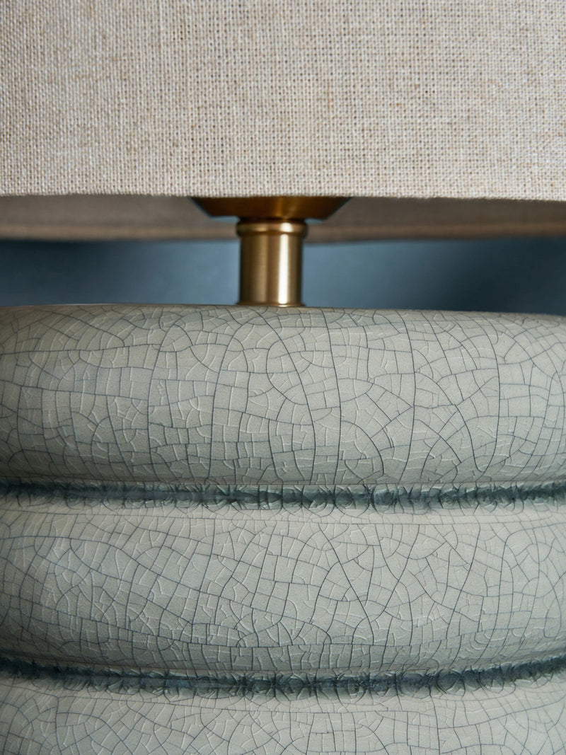 BHS Flump table lamp in blue (British brand)