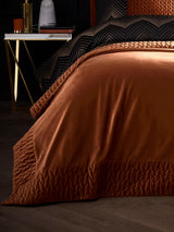 Next Laurence Llewelyn-Bowen Spice Siena Velvet Bedspread 150cm x 220cm- Buy online at McGrocer