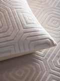 Laurence Llewelyn-Bowen Cream Emile Jacquard duvet cover set, UK version