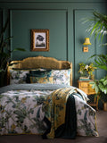 Laurence Llewelyn-Bowen Cotswold Fantasia dawn velvet cushion (British brand)