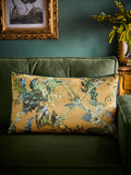 Laurence Llewelyn-Bowen Cotswold Fantasia dawn velvet cushion (British brand)