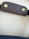 Koko Blossom personalised waxed canvas holdall, imported from the UK