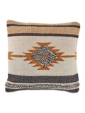 Nkuku Mustard Tussi Mara cushion cover 50cm, imported from the UK
