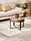 Nkuku Natural Mureu rug 120cm - British product