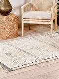 Nkuku Natural Mureu rug 120cm - British product