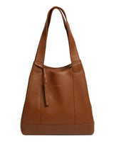 Next Pure Luxuries London Colette Rich Tan Leather Handbag- Buy online at McGrocer