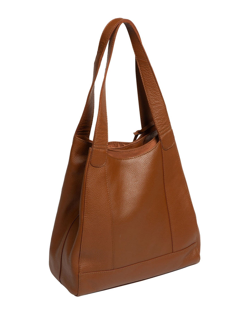 Pure Luxuries London Rich Tan Colette handbag, imported from the UK
