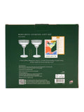 Portico Designs margarita cocktail glasses set, UK version