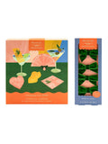 Portico Designs napkin art set and velvet bows gift set, imported from the UK