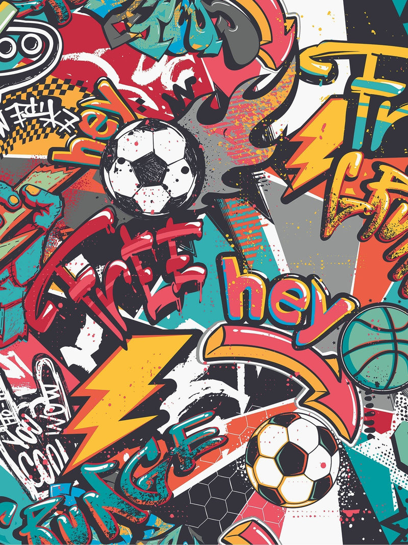 Origin Murals sports graffiti matte sample red A3, imported from the UK