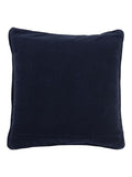 Gallery Home Blue Freya Stripe Woven Cushion 45x45cm - British product
