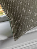 Gallery Home green Tavira woven cushion 45cm - British product