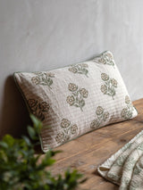 Next Gallery Home Green Alden Floral Cushion 50 x 30 cm- Buy online at McGrocer