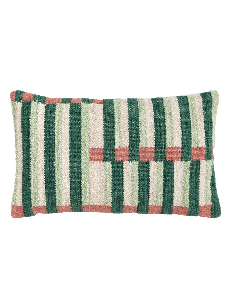Gallery Home multicoloured Lani stripe woven cushion 30x50cm, imported from the UK