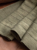 Gallery Home Alessa green knit throw 130cm, imported from the UK