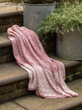 Gallery Home Orange Lumi Herringbone Throw, UK version