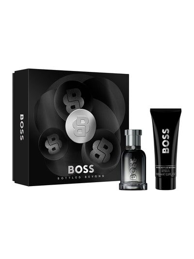 Next BOSS Bottled Beyond Ginger-Leather Men's Fragrance & Shower Gel Set, 50ml + 100ml- Buy online at McGrocer