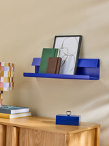 Next MADE.COM Cobalt Blue Wesley Metal Display Wall Shelf- Buy online at McGrocer