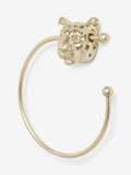 Cheetah gold towel ring cheetah design 15.5cm (British brand)