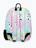 Hype pink pastel collage backpack 42cm, UK version