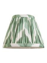 Next Gallery Home Cotswold Green Zigzag Printed Fabric Shade 16cm- Buy online at McGrocer