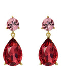 Ted Baker Teaire Crystal Teardrop Earrings Red Tone (British brand)